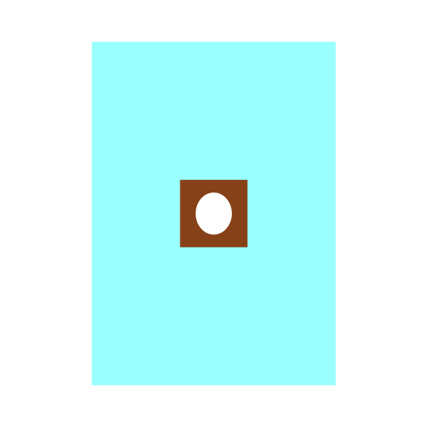 Serwety chirurgiczne 2-warstwowe z otworem okrągłym przylepnym Zarys