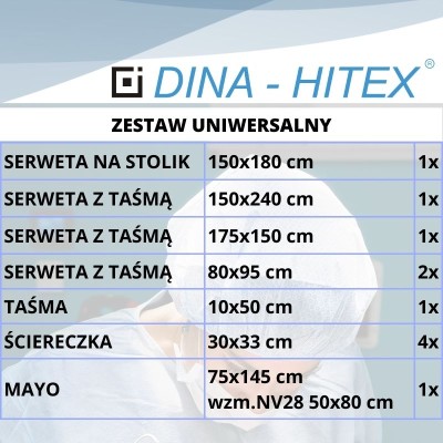 Zestaw obłożeń uniwersalnych