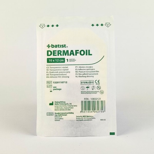 Opatrunek przezroczysty, poliuretanowy