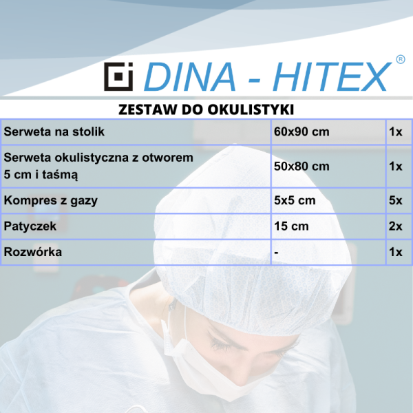Zestaw do okulistyki