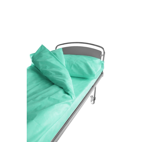 Pościel medyczna z włókniny 20 g zielona