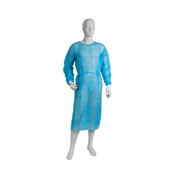 Fartuch flizelinowy z gumką w rękawie