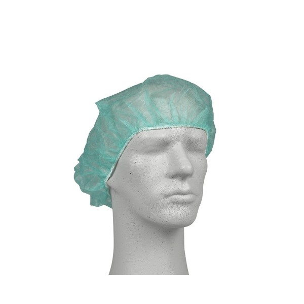 Czepek beret zielony kartonik