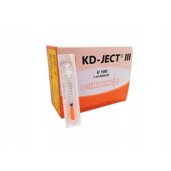 STRZYKAWKA INSUL.KD-JECT III 1 ML U-100 G30(0,3X12,7)