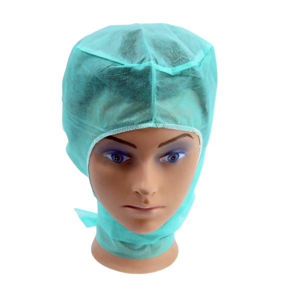 Czepek chirurgiczny jednorazowy zielony